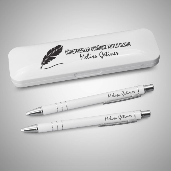 Öğretmenler Günü Kutlama Mesajlı Kalem