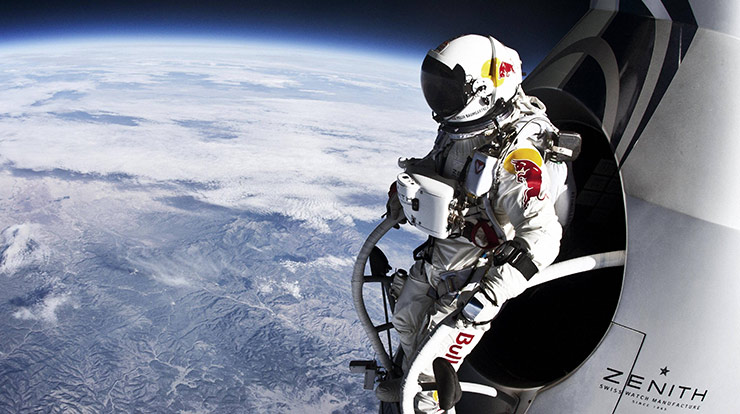 Felix Baumgartner Uzaydan Atlayış