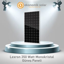Lexron 350 Watt Monokristal Güneş Paneli