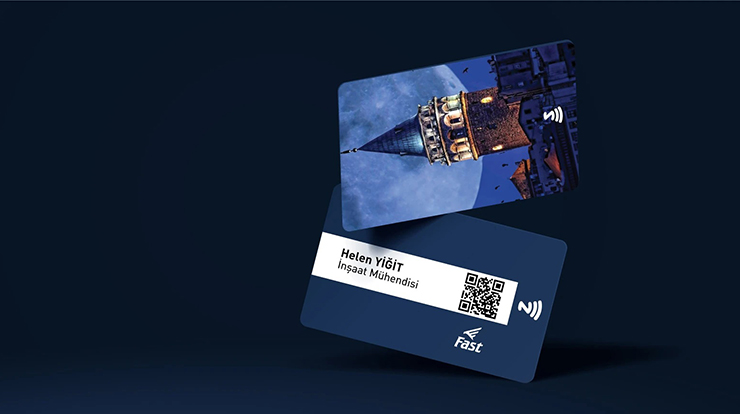 temassız kartvizit hizmeti