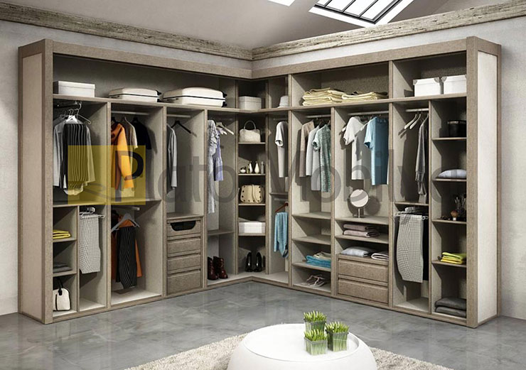 Özel Ölçü L Tipi Köşe Gardrop