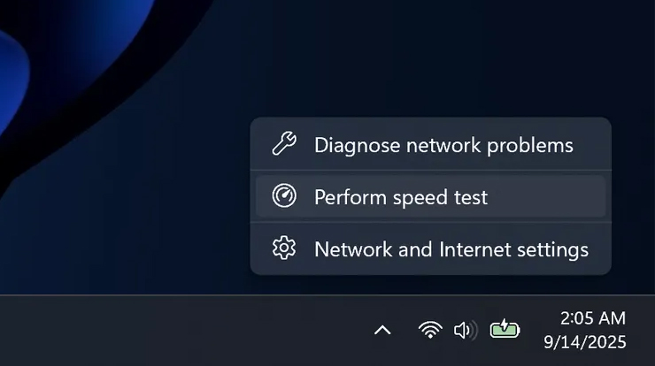 Windows 11 İnternet Hız Testi