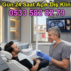 Acil Diş Hastanesi İstanbul 0533 582 82 79 7/24 Açık Nöbetçi Dişçi
