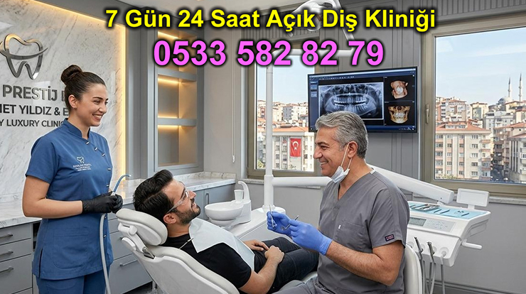 Acil Diş Hastanesi İstanbul 0533 582 82 79 7/24 Açık Nöbetçi Dişçi