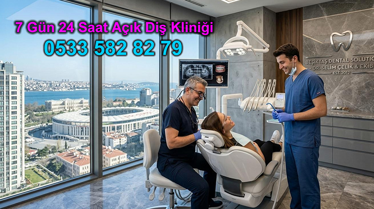 Kağıthane 24 Saat Açık Dişçi 0533 582 82 79 Acil Diş Hastanesi