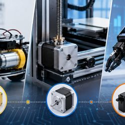DC motor, step motor, servo motor